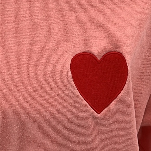 Aviator Nation heart sweatshirt. - Picture 4 of 8
